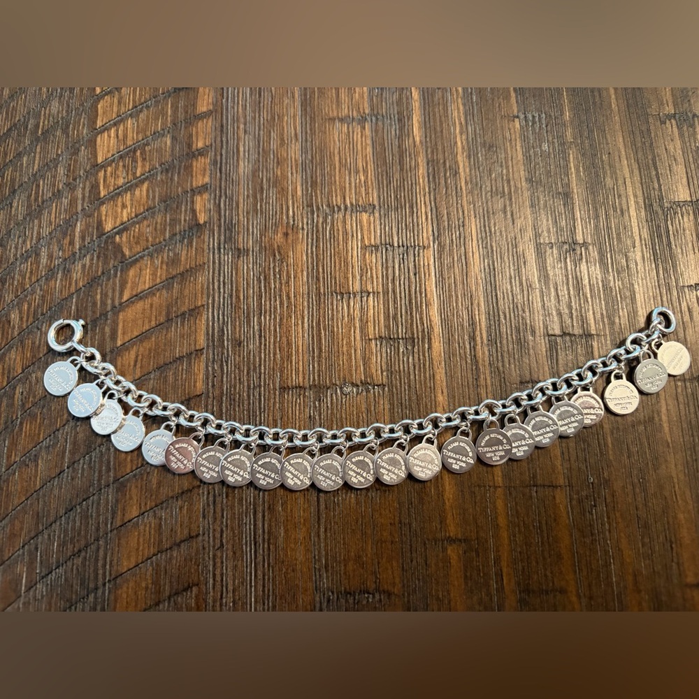 Tiffany & Co. Silver Disc Bracelet